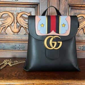 Gucci backpack. Double G’s